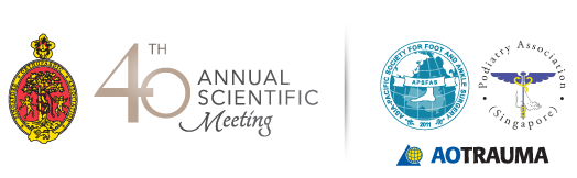 40th Annual Scientific Meeting Advances In Foot And Ankle Surgery